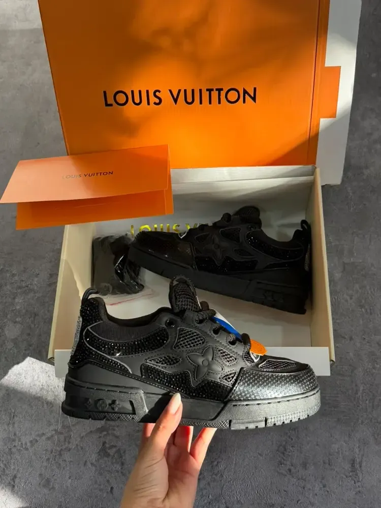 Louis Vuitton Skate “Black Crystal"
