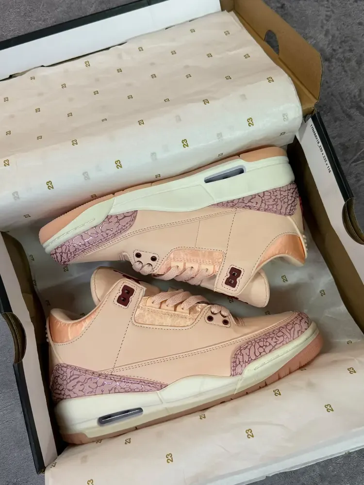 Jordan Retro 3 "Valentine Day Pink"