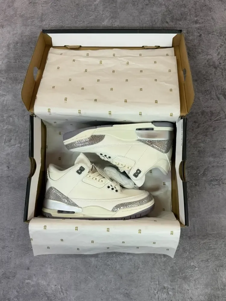 Jordan Retro 3 "Sail Cement Grey"