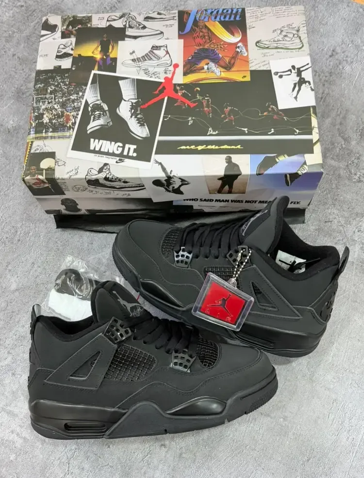 Jordan Retro 4 "Black Cat 2025"