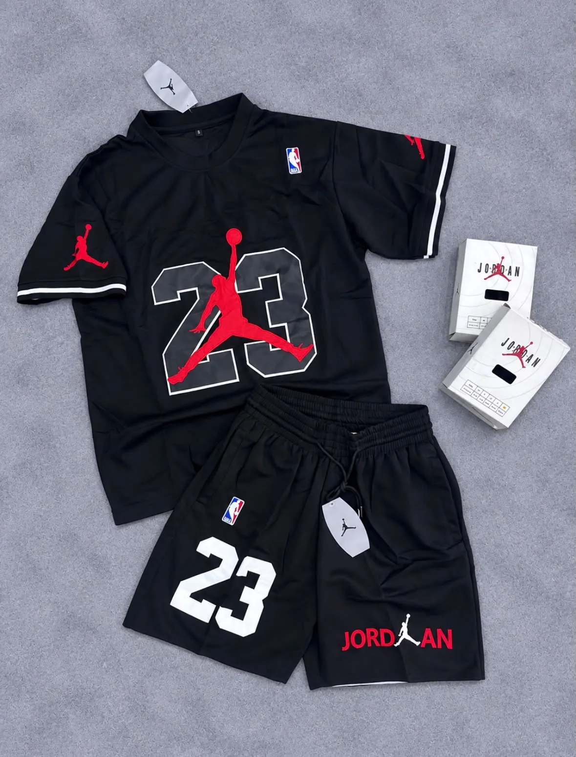 CONJUNTOS NBA🏀 BERMUDA + REMERA