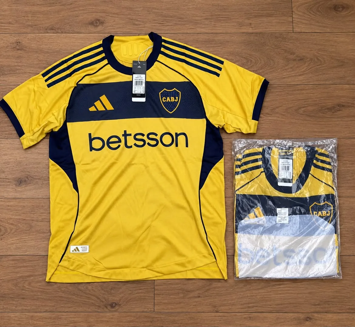 Camiseta Boca Jr suplente 2025/26