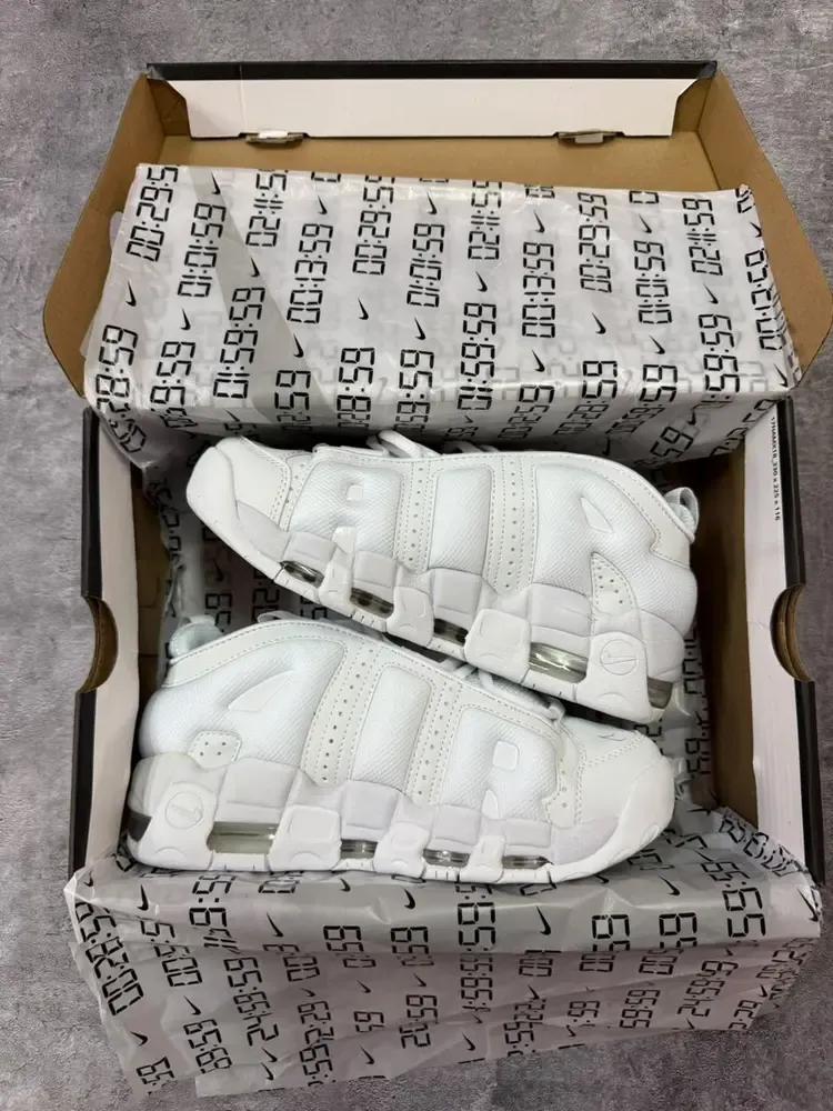 Air More Uptempo Low "White"